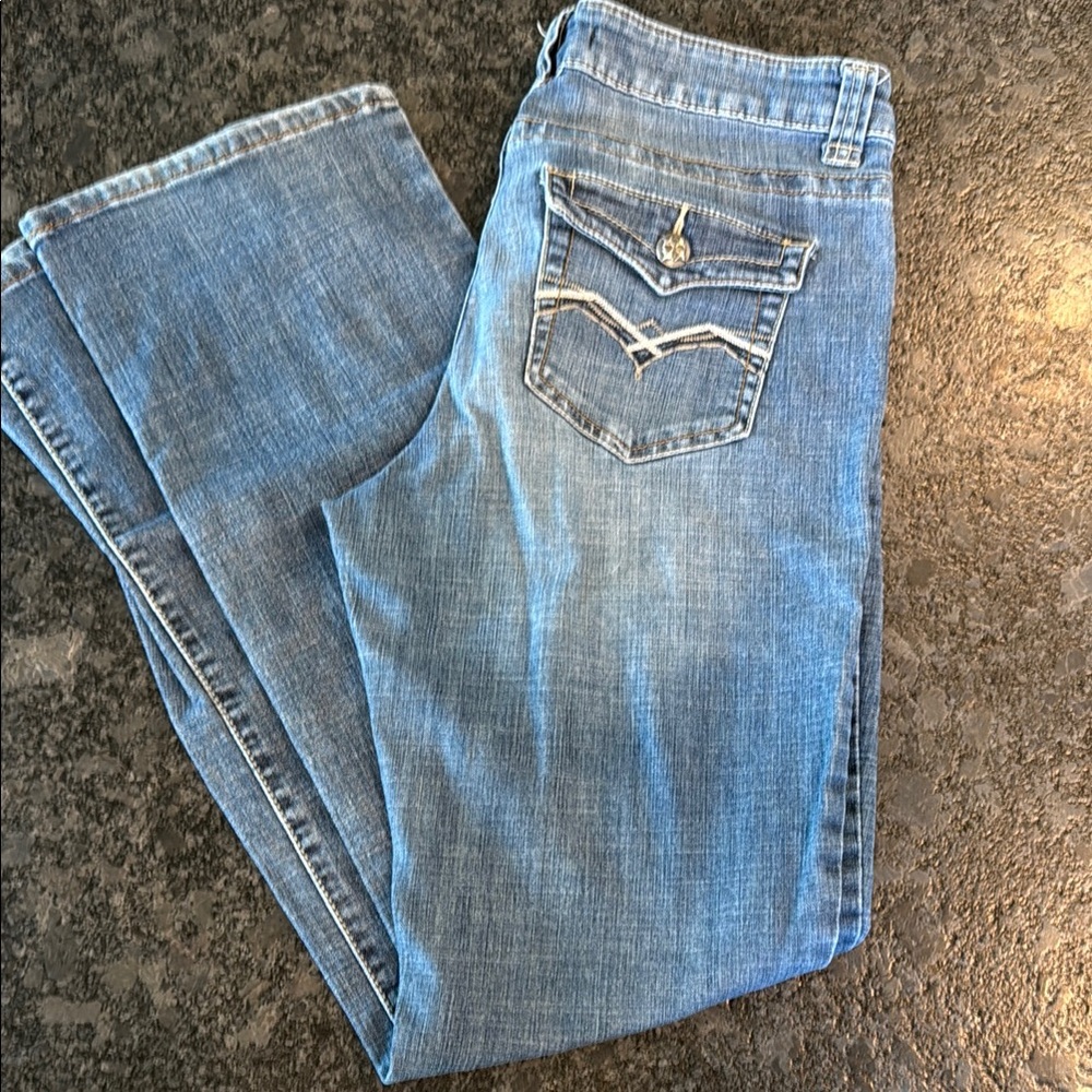 Lee Blue Boot Cut Jeans Classic Denim